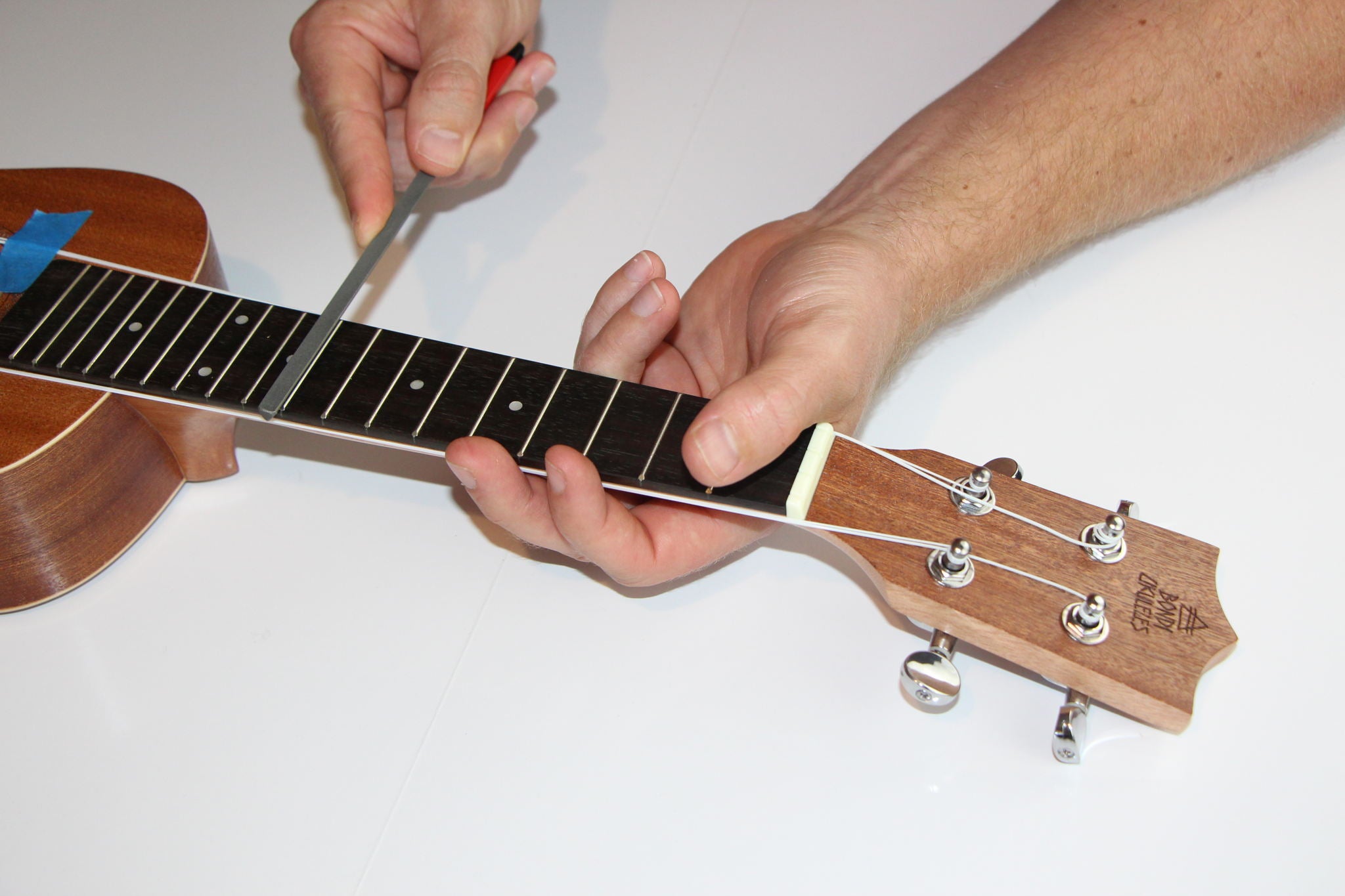 Step 9 - Fret Recrown